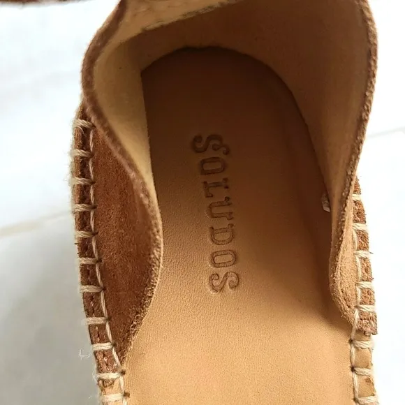 Soludos NWOB Palma Platform Wedge Sandals