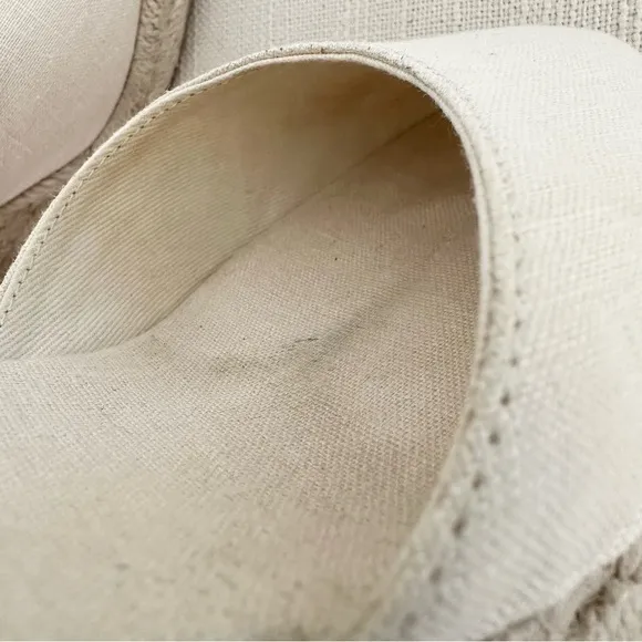 Soludos The Marseille Wedge - Espadrille Sandals La Concha Ivory