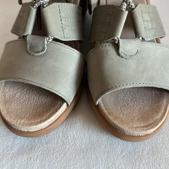 Sorel ankle wedge sandals