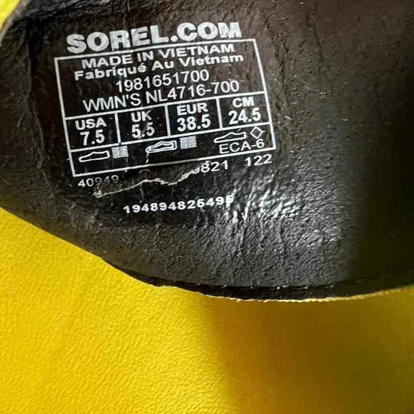 SOREL Bolt &amp; Black Roaming Sport Women Sandals w/ Box, US7.5