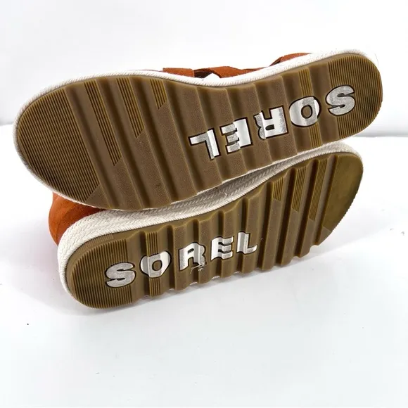 Sorel Cameron Flatform Lace Wedge sandals
