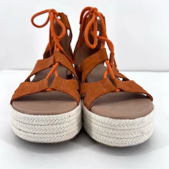 Sorel Cameron Flatform Lace Wedge sandals