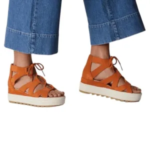 Sorel Cameron Flatform Lace Wedge sandals