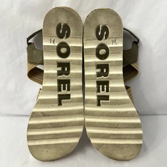Sorel Cameron Flatform Sandals Women's Size 10 Platform