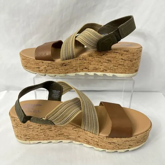 Sorel Cameron Flatform Sandals Women's Size 10 Platform