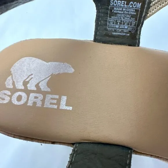 Sorel Cameron Flatform Sandals Women's Size 10 Platform