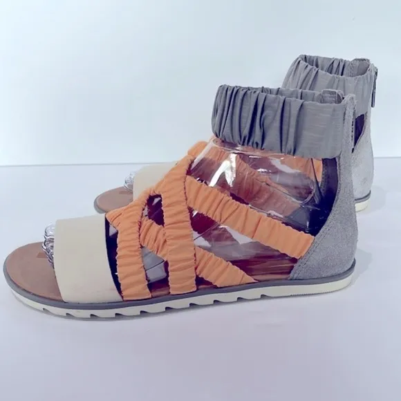 Sorel Ella II Ankle-Strap Sandals Sz 9