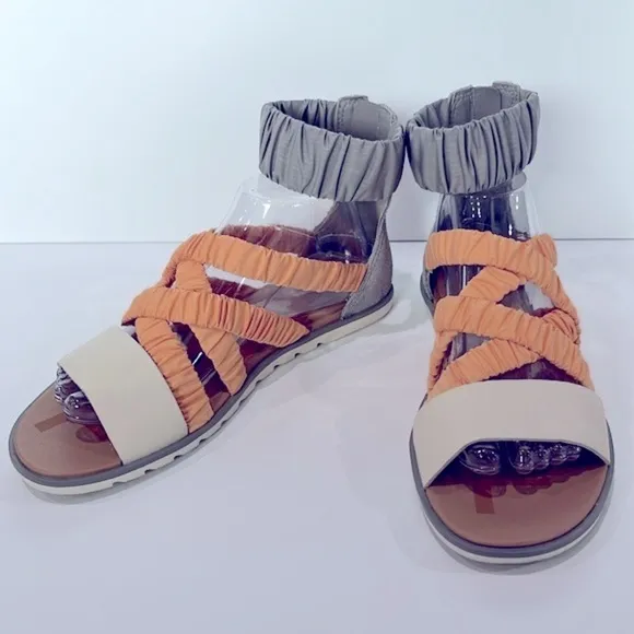 Sorel Ella II Ankle-Strap Sandals Sz 9