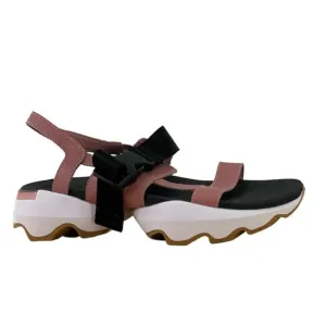 Sorel Kinetic Impact Slingback Blush Pink Women's Wedge Sandals Size 6.5 NEW