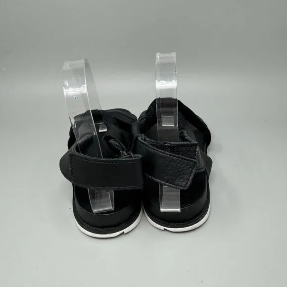 Sorel Roaming Multi-Strap Sandals Womens Strappy Gladiator Black White Size 5.5