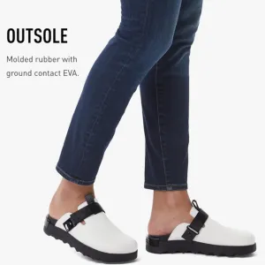 Sorel Womens Black White Viibe™ Clog Size 8.5