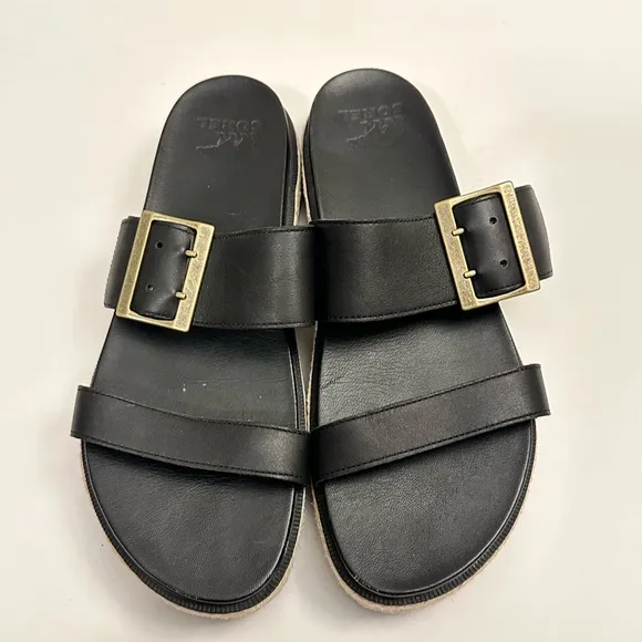 SOREL Women's Roaming Buckle Slide Sandals Size 10