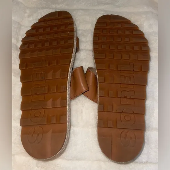 Sorel WOMEN'S Roaming Slide Jute Sandals Size 10