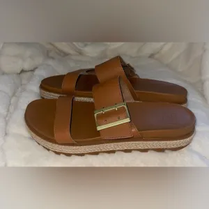Sorel WOMEN'S Roaming Slide Jute Sandals Size 10
