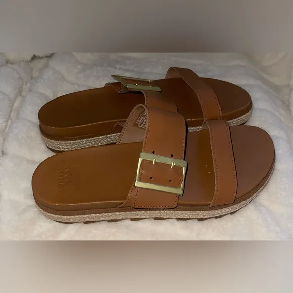 Sorel WOMEN'S Roaming Slide Jute Sandals Size 10