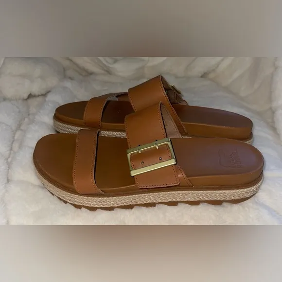 Sorel WOMEN'S Roaming Slide Jute Sandals Size 10