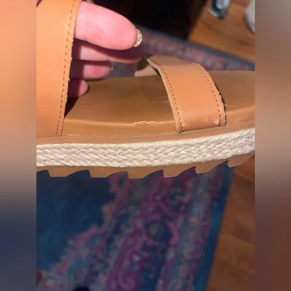 Sorel WOMEN'S Roaming Slide Jute Sandals Size 10