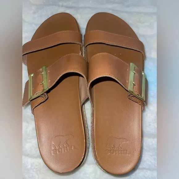 Sorel WOMEN'S Roaming Slide Jute Sandals Size 10