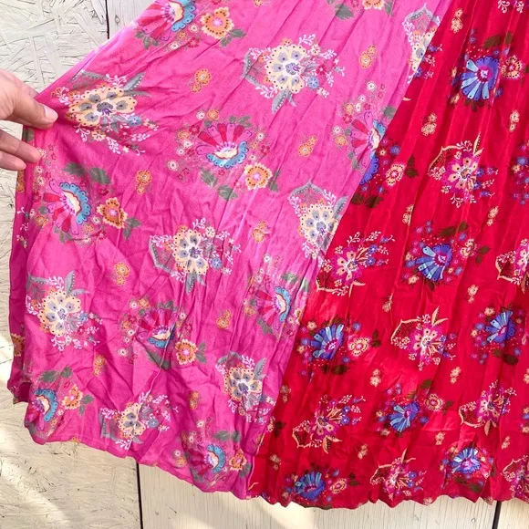 Spell Solstice Midi Dress in Salsa Rose