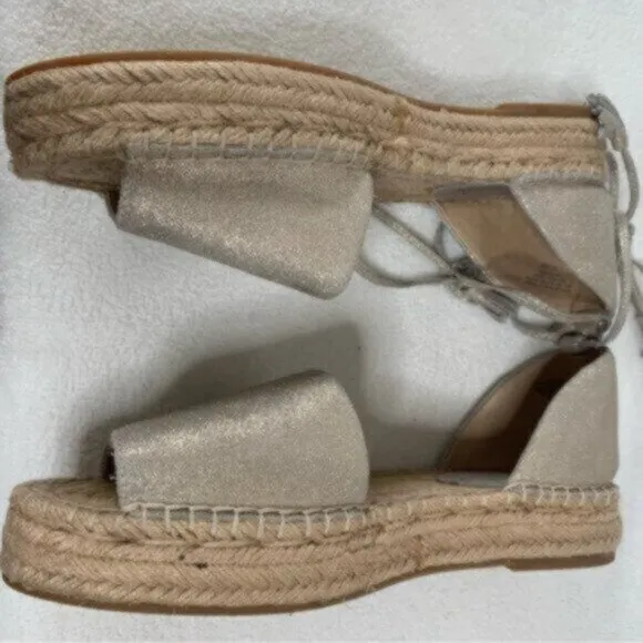 Splendid Edna Gold Tone Espadrilles