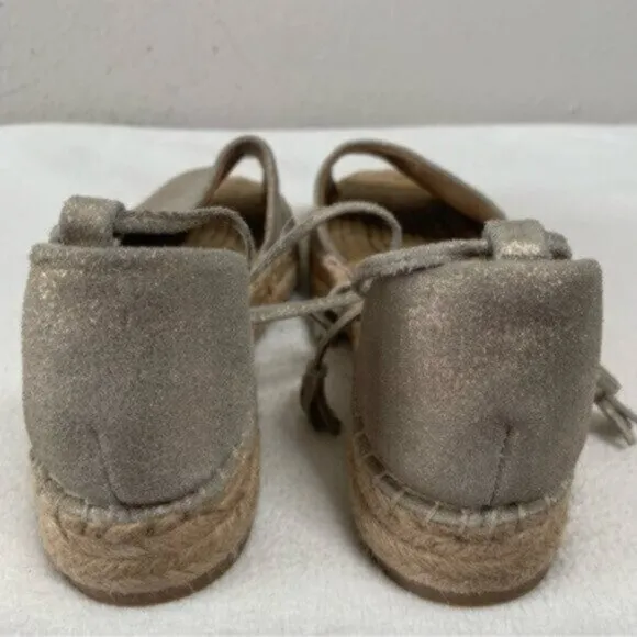 Splendid Edna Gold Tone Espadrilles