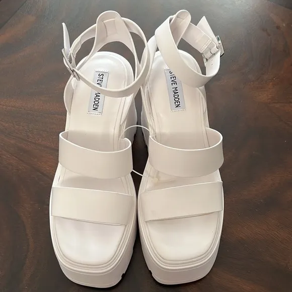 Steve Madden Abbot Platform Heels.