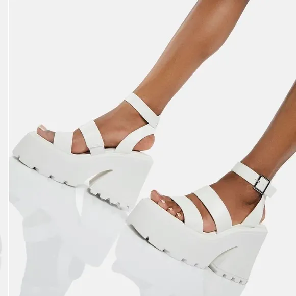 Steve Madden Abbot Platform Heels.