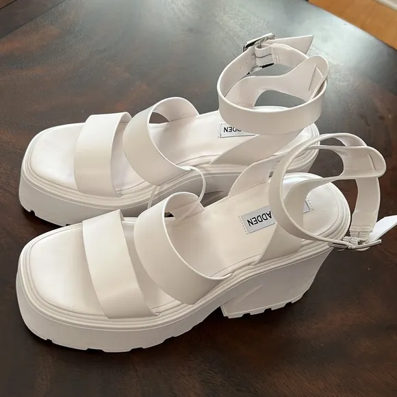 Steve Madden Abbot Platform Heels.