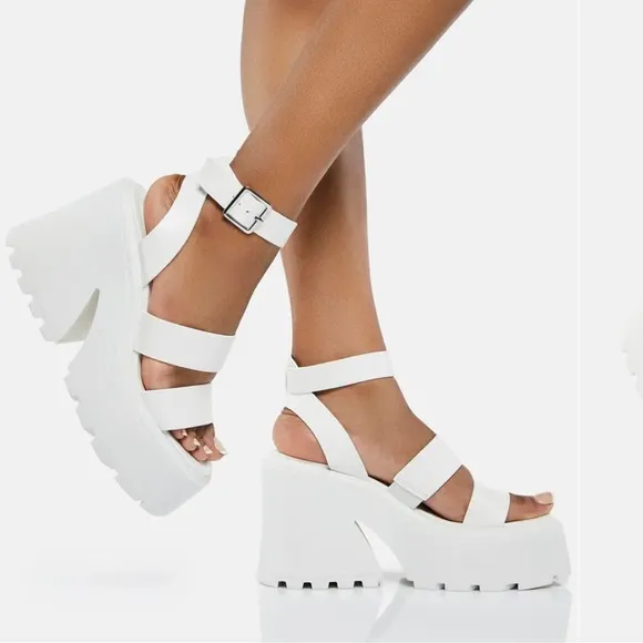 Steve Madden Abbot Platform Heels.