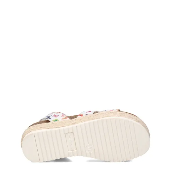 Steve Madden Kids Butterfly Print Sandals - Girl’s Size 2 New in Box