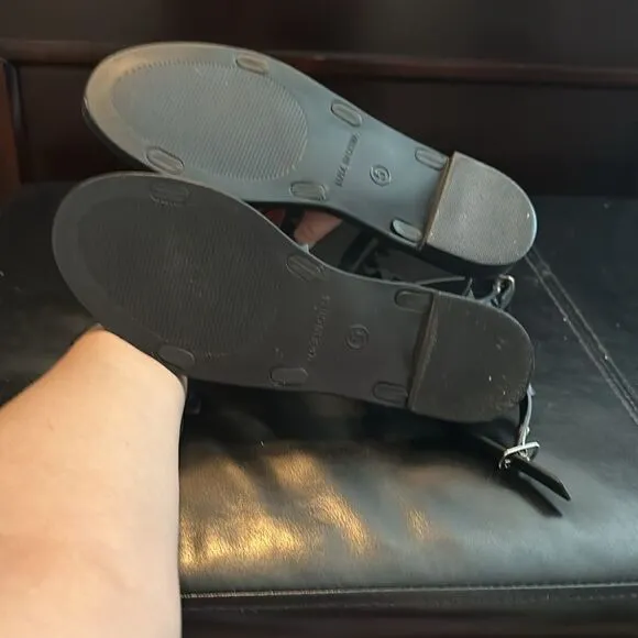 Steve Madden Travel-J Studded Flat Jelly Sandals
