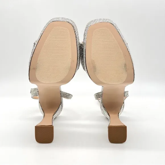 Steve Madden Women's Lashed-R Platform Embellished Dress Sandals