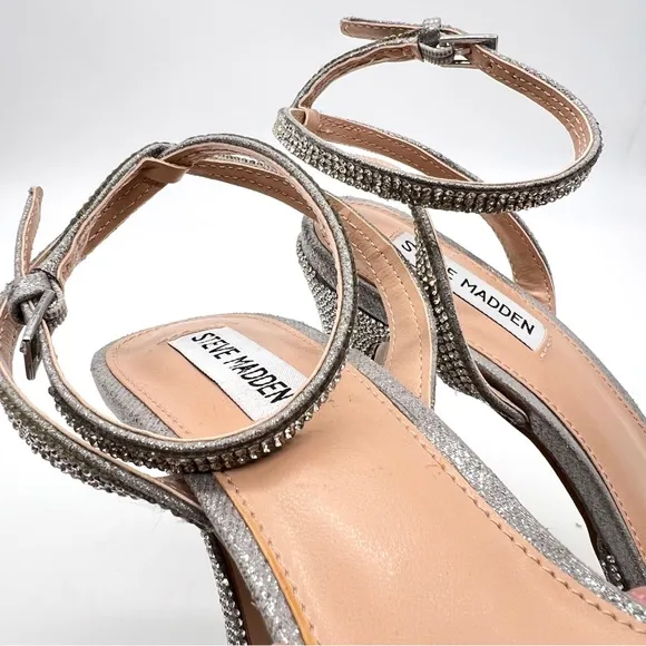 Steve Madden Women's Lashed-R Platform Embellished Dress Sandals
