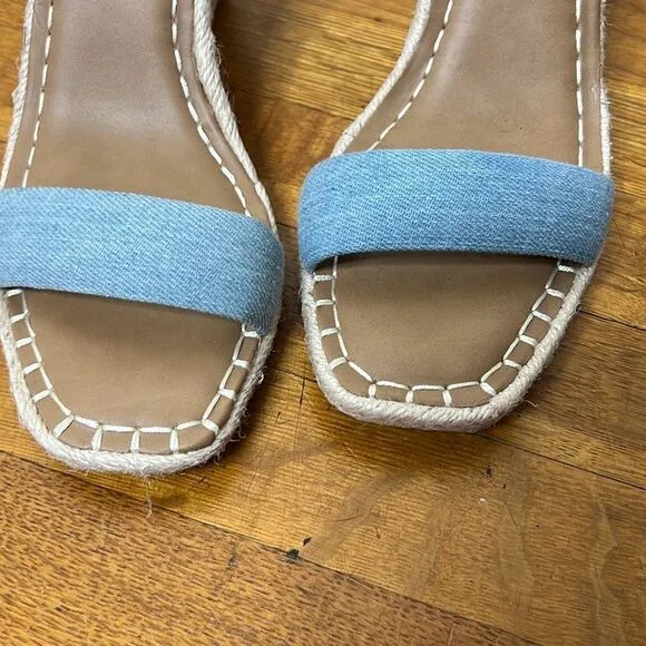 STEVE MADDEN Women's Submit Espadrille Wedge Sandals Nwot Size 9