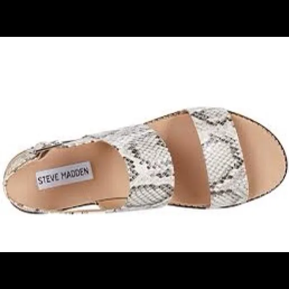 Steve Madden😀Teenie bone snake sandal size 9.5