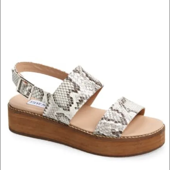 Steve Madden😀Teenie bone snake sandal size 9.5