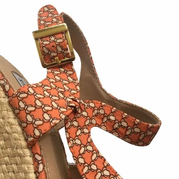 Steve Madden Jenny Espadrille Wedge Sandals 8.5