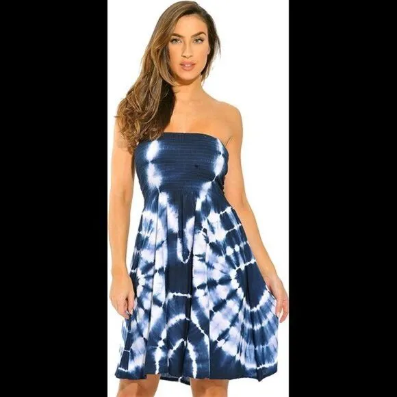 Strapless Tube Short Dress