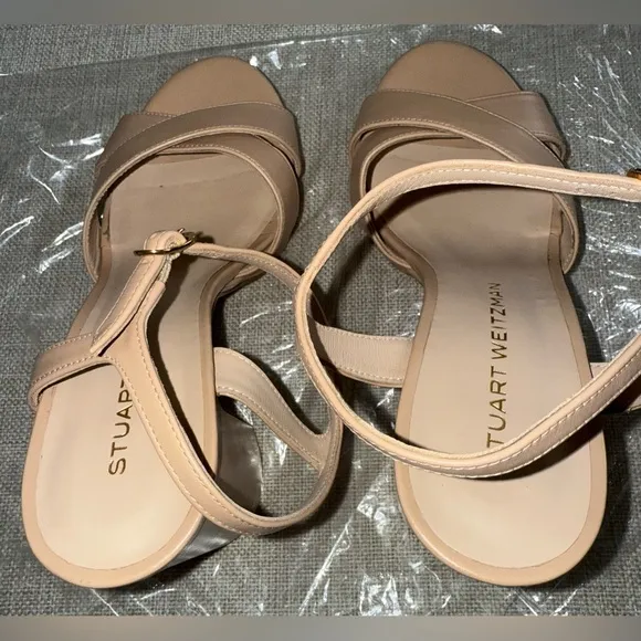 Stuart Weitzman Dayna Crisscross Platform Sandals