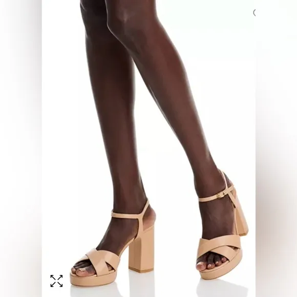 Stuart Weitzman Dayna Crisscross Platform Sandals
