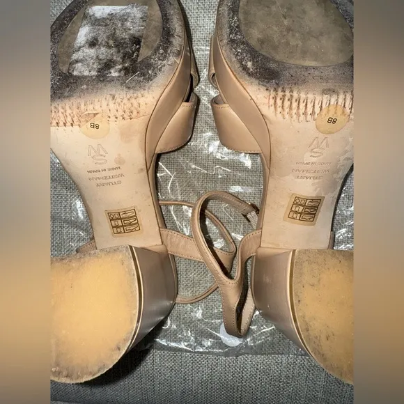 Stuart Weitzman Dayna Crisscross Platform Sandals