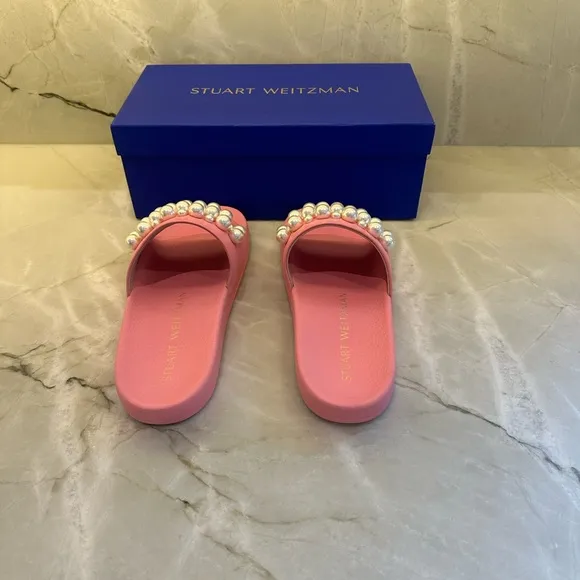 Stuart Weitzman Goldie Pool Slide