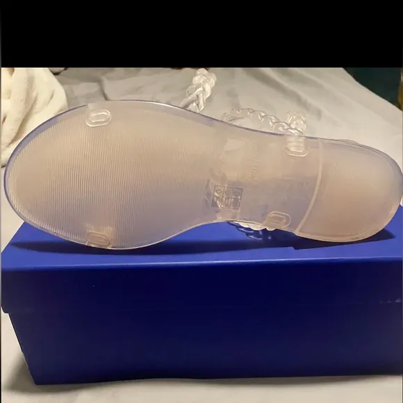 Stuart Weitzman - NIB | Braided Jelly Clear Slide-On Sandals - Size 39.5/9b