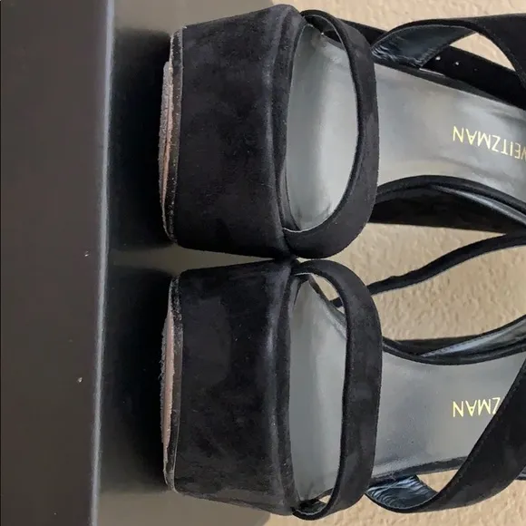 Stuart Weitzman Platform Sandals Size 5 1/2 M