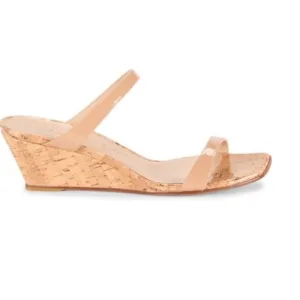 Stuart Weitzman Tan Wedge Sandals 5
