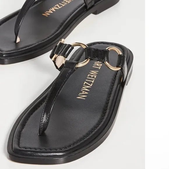 Stuart WeitzmanLalita Flat Sandals size 36.5