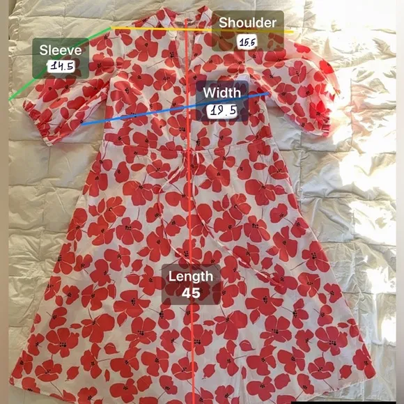 Studio 1 Womens Short Sleeve Floral Midi Fit   Flare Dress Sz 10 Brand New