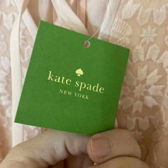 Super Cute! NWT KATE SPADE - Pearl Pink - by the pool - Lace Dress
