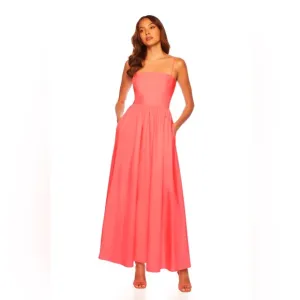 Susana Monaco NWT Poplin Open Back Dress