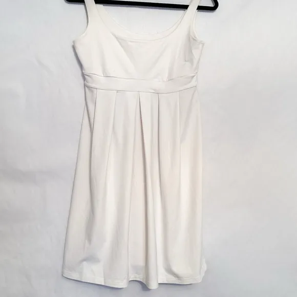 Susana Monaco White Fit &amp; Flare Tank Dress Size Medium Balletcore